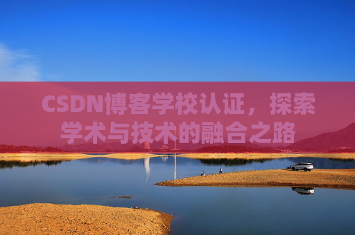 CSDN博客学校认证,探索学术与技术的融合之路
