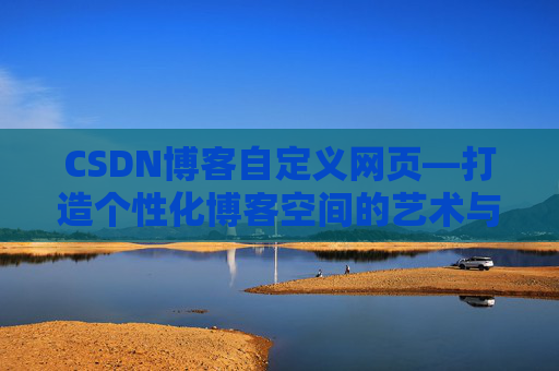 CSDN博客自定义网页—打造个性化博客空间的艺术与技巧